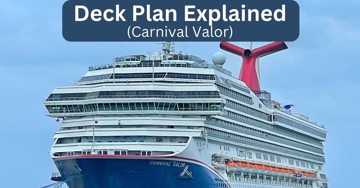 Carnival Valor Deck Plans Easily Explained Travelgrammer World